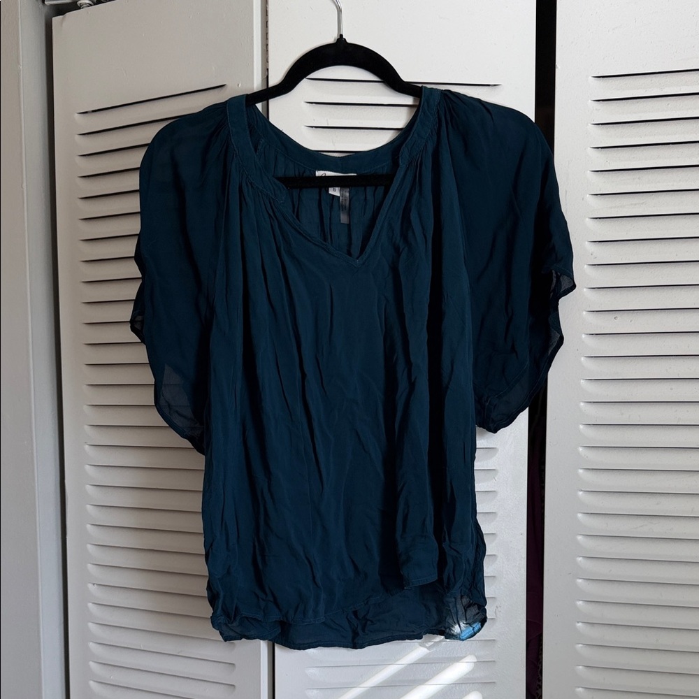 Elegant Teal Women's Top